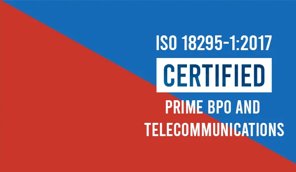 prime bpo iso certification